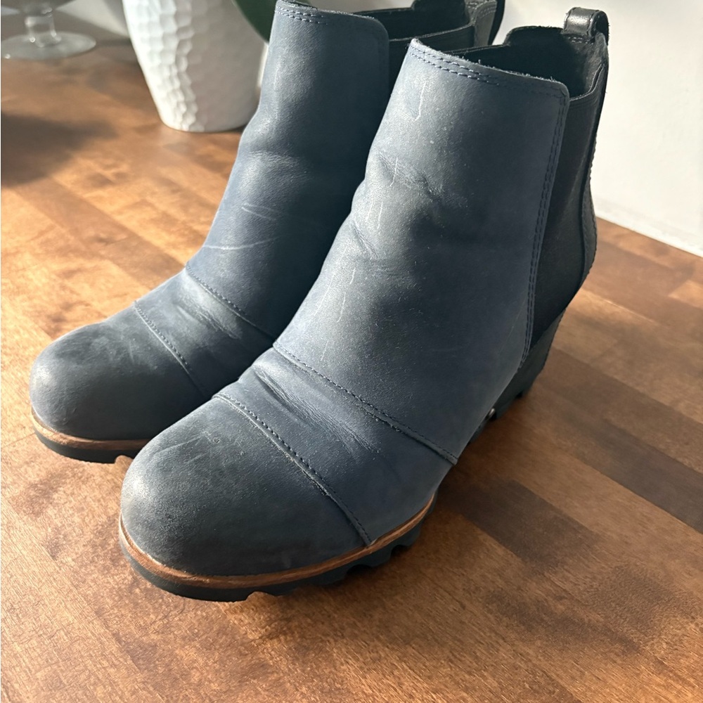 Sorel Navy Ankle Boots